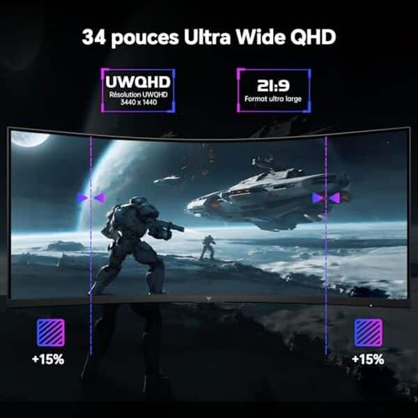 Découvrez notre test approfondi de l'écran gamer ktc h34s18s : 34 pouces, incurvé, 180hz. Un écran conçu pour une immersion totale et des performances gaming hors pair.