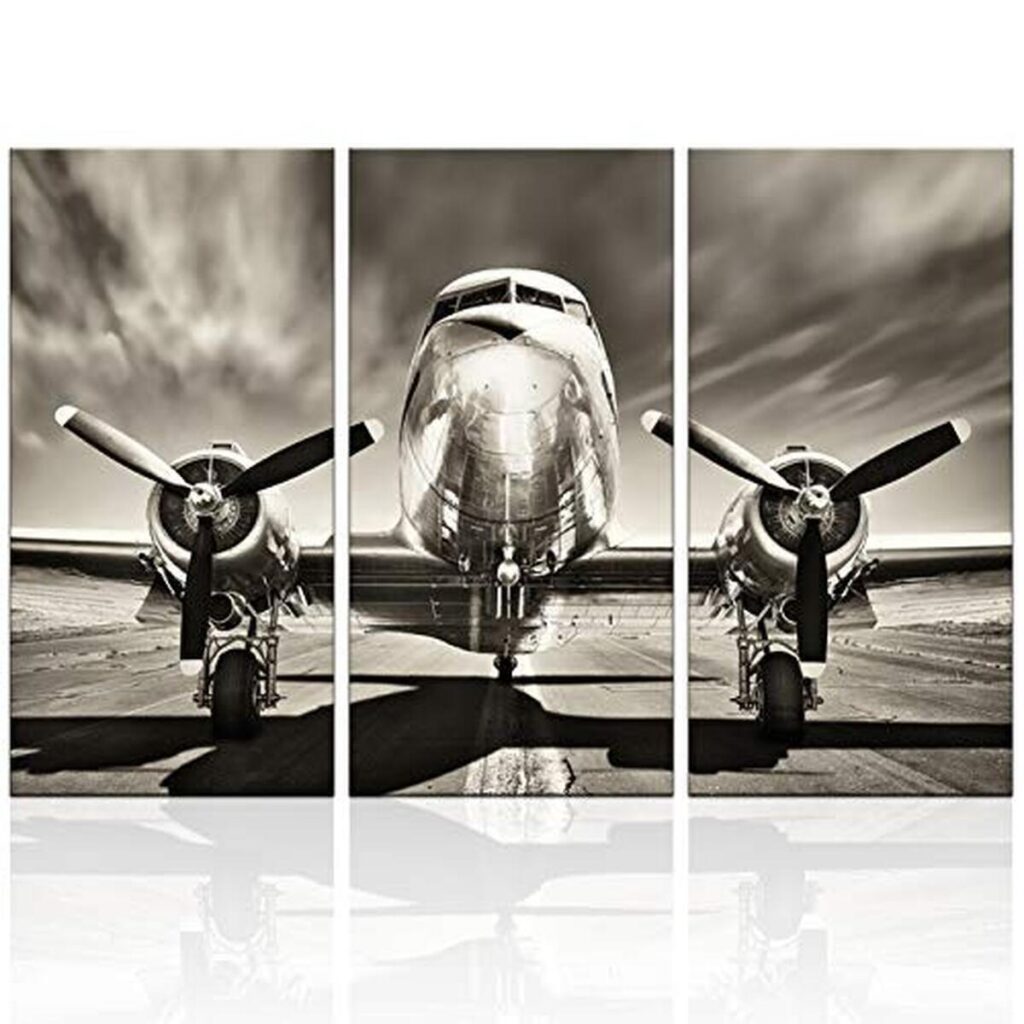 Avis : tableaux muraux vintage avions KLVOS