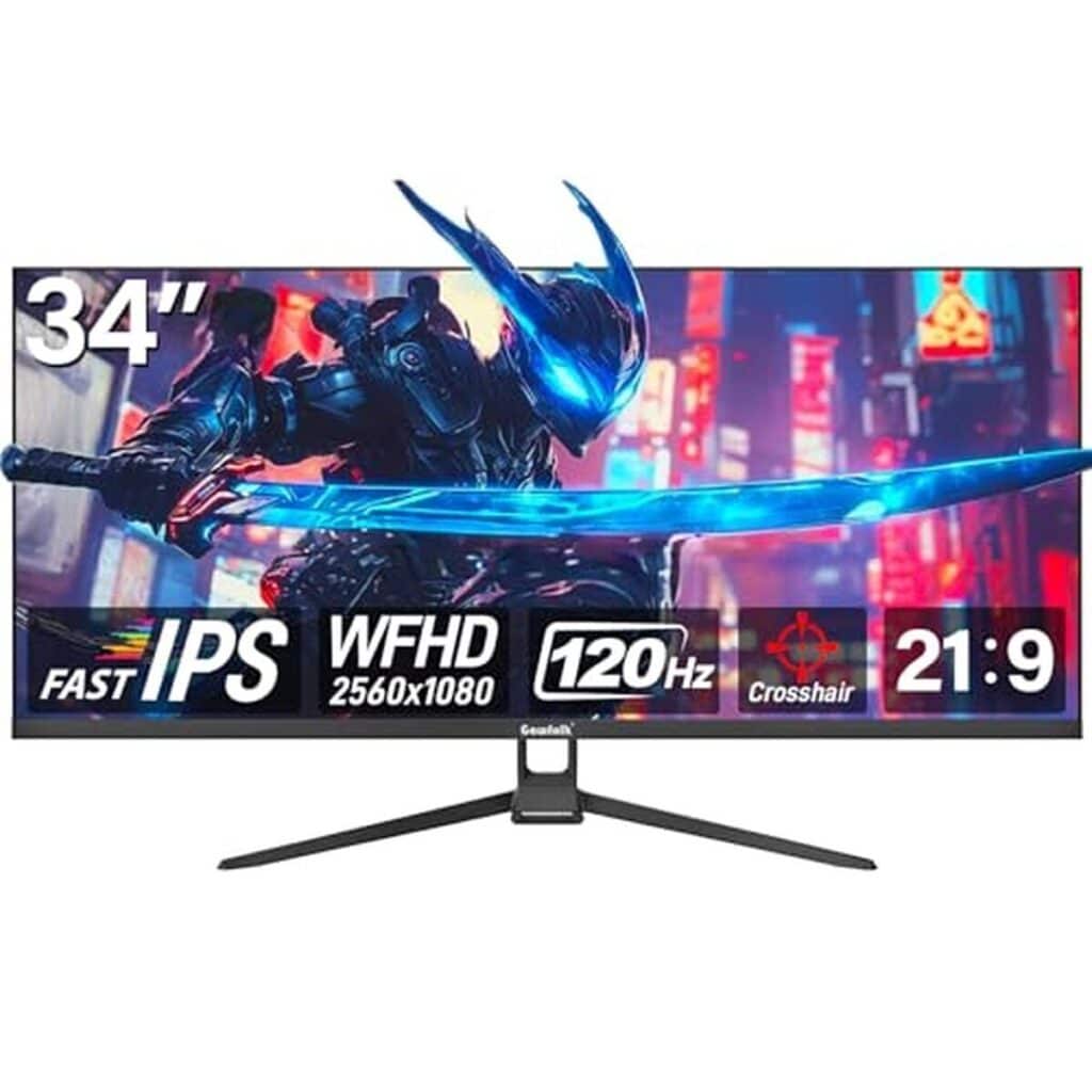 Test du moniteur Gawfolk 34" DFHD 120 Hz
