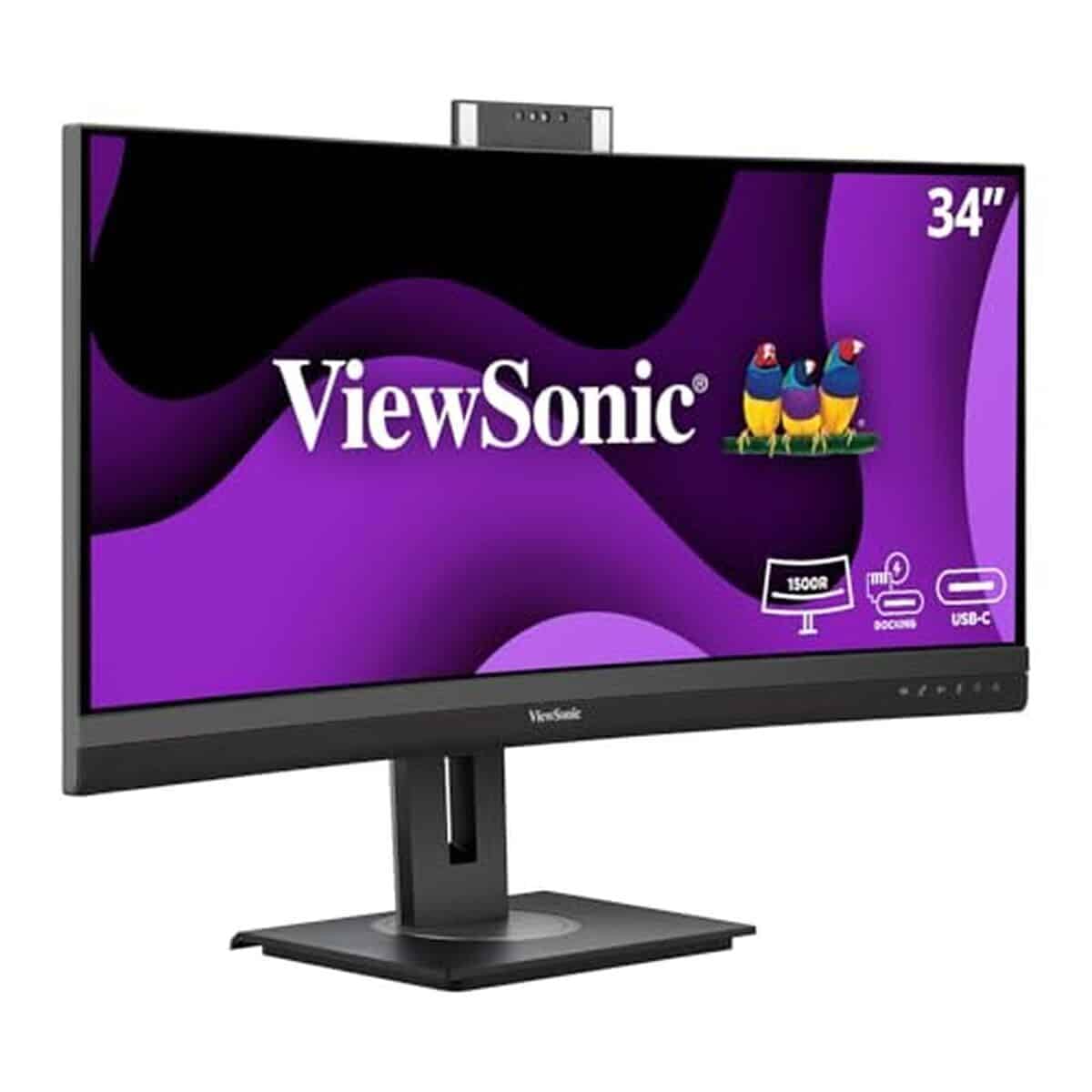 Test du ViewSonic VG3457CV : écran incurvé idéal pour la visioconférence