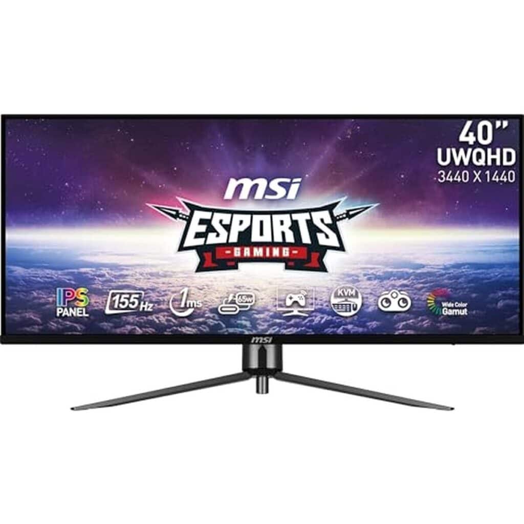 Test : écran gaming MSI MAG401QR 40'' UWQHD