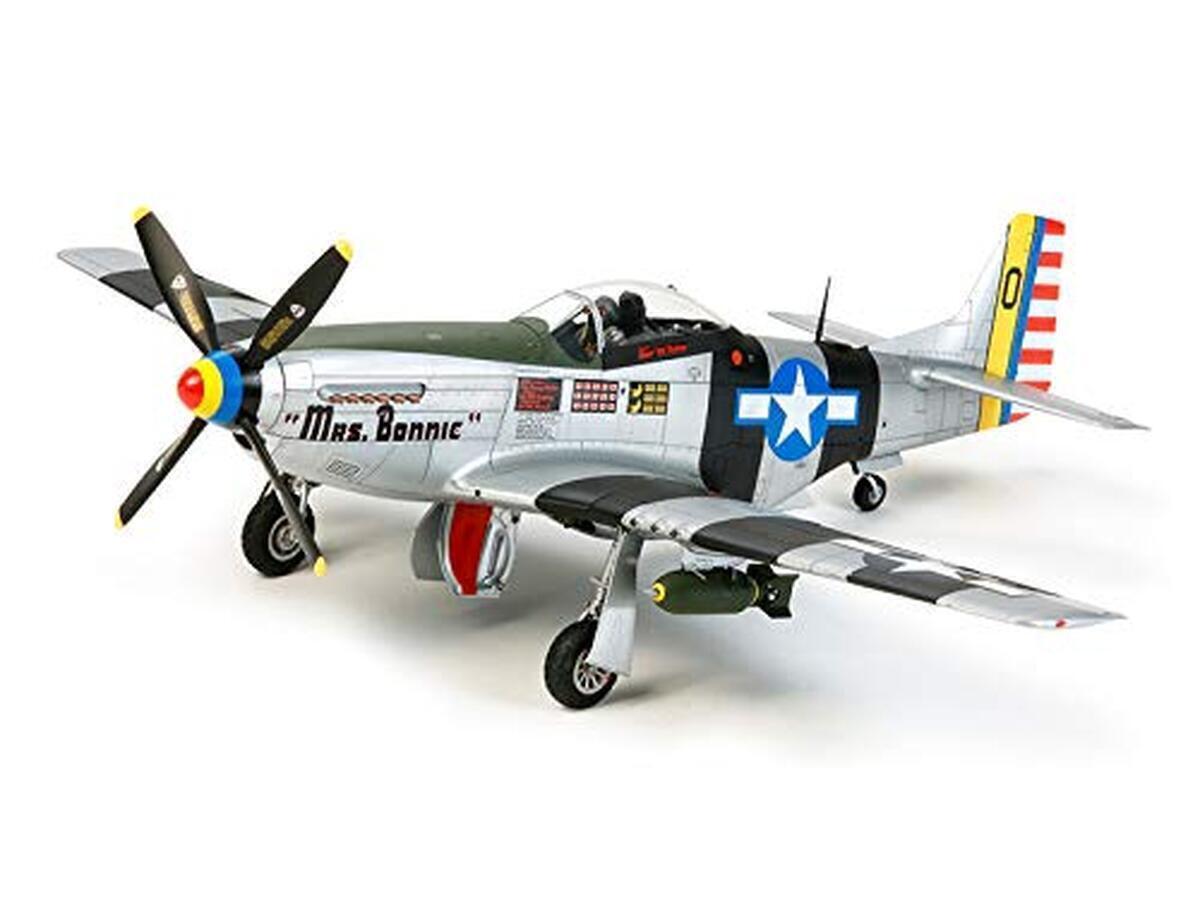 Test : maquette P-51d/k Mustang Pacifique de Tamiya