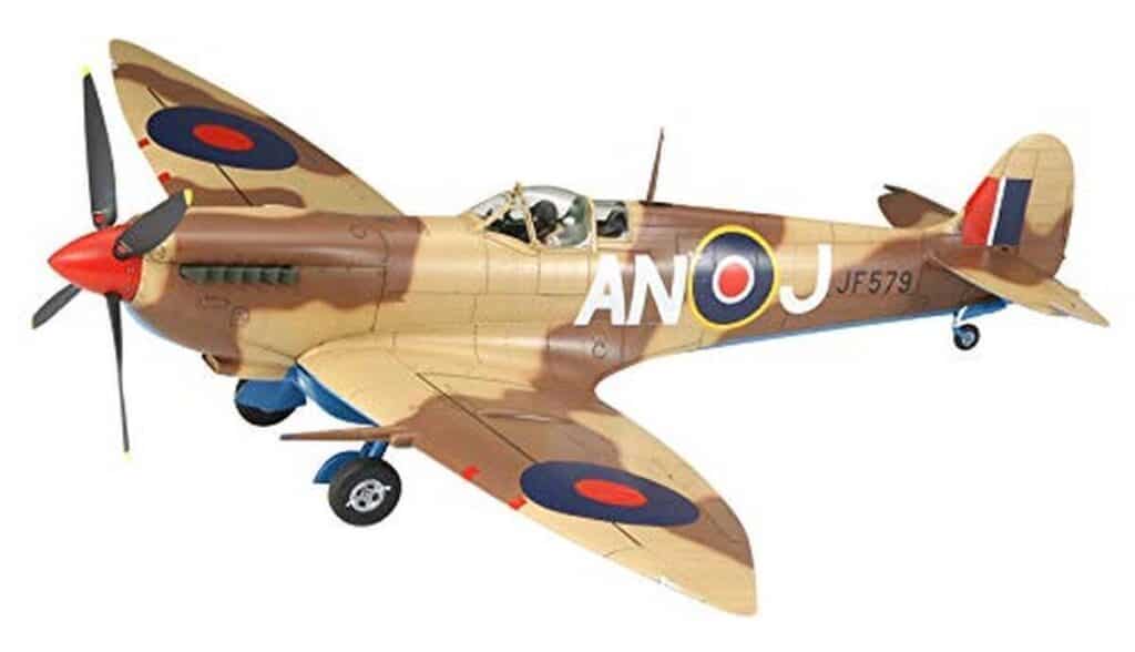Test : maquette Spitfire Mk.VIII Tamiya 1/32