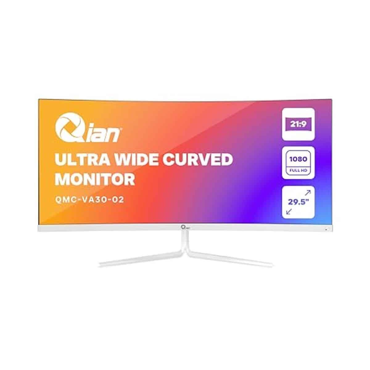Test : moniteur incurvé Qian QMC-VA30-02 30" ultra-large