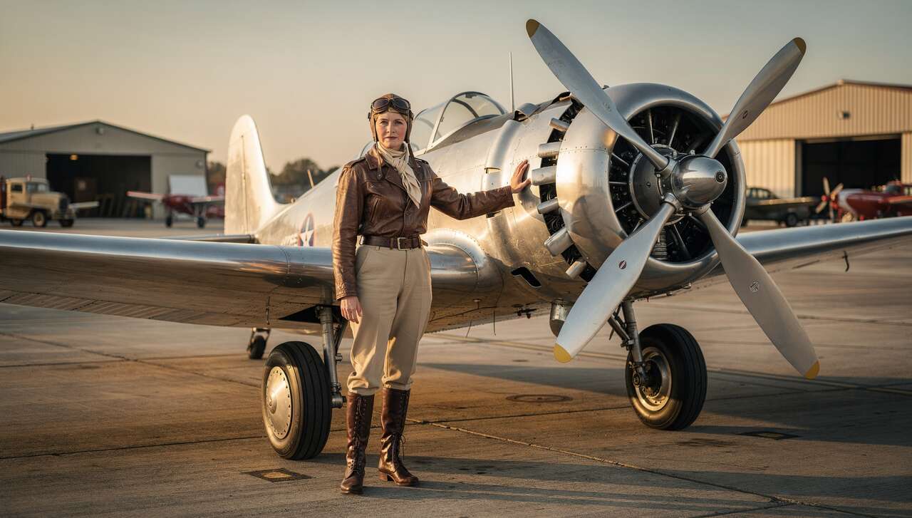 Les premiers pas de jacqueline cochran dans l'aviation