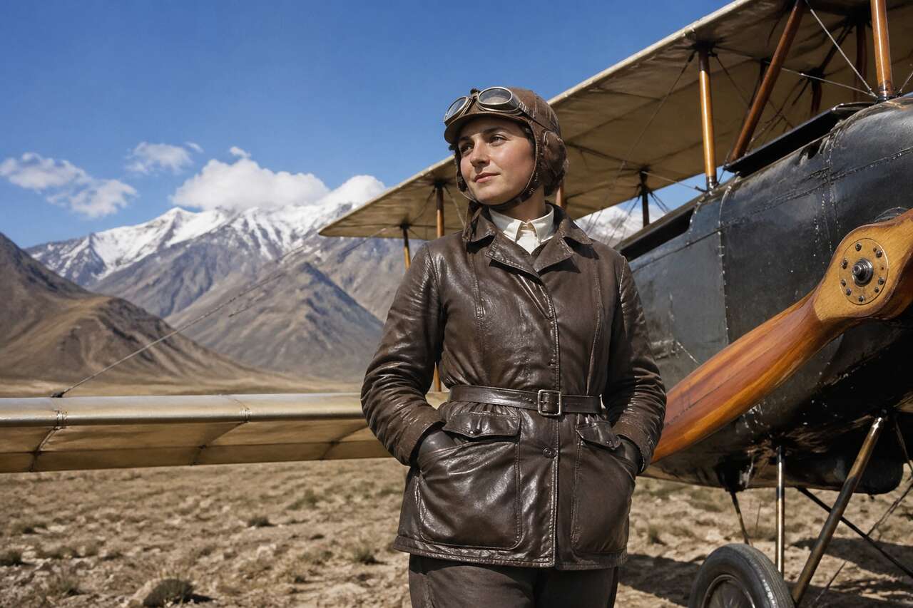 Adrienne bolland : ses débuts dans l'aviation