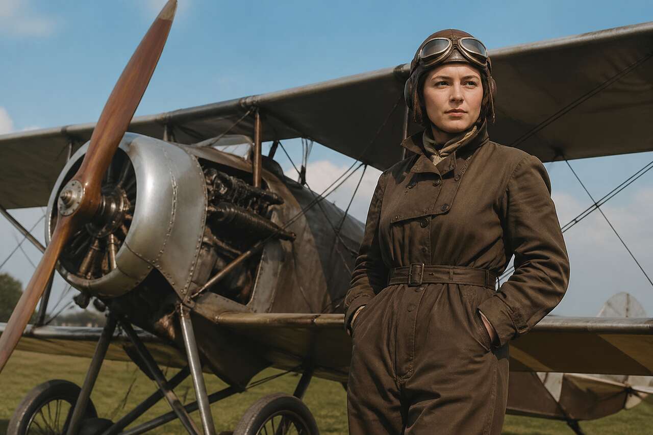 Raymonde de Laroche : la première femme pilote au monde et son parcours qui donne des ailes