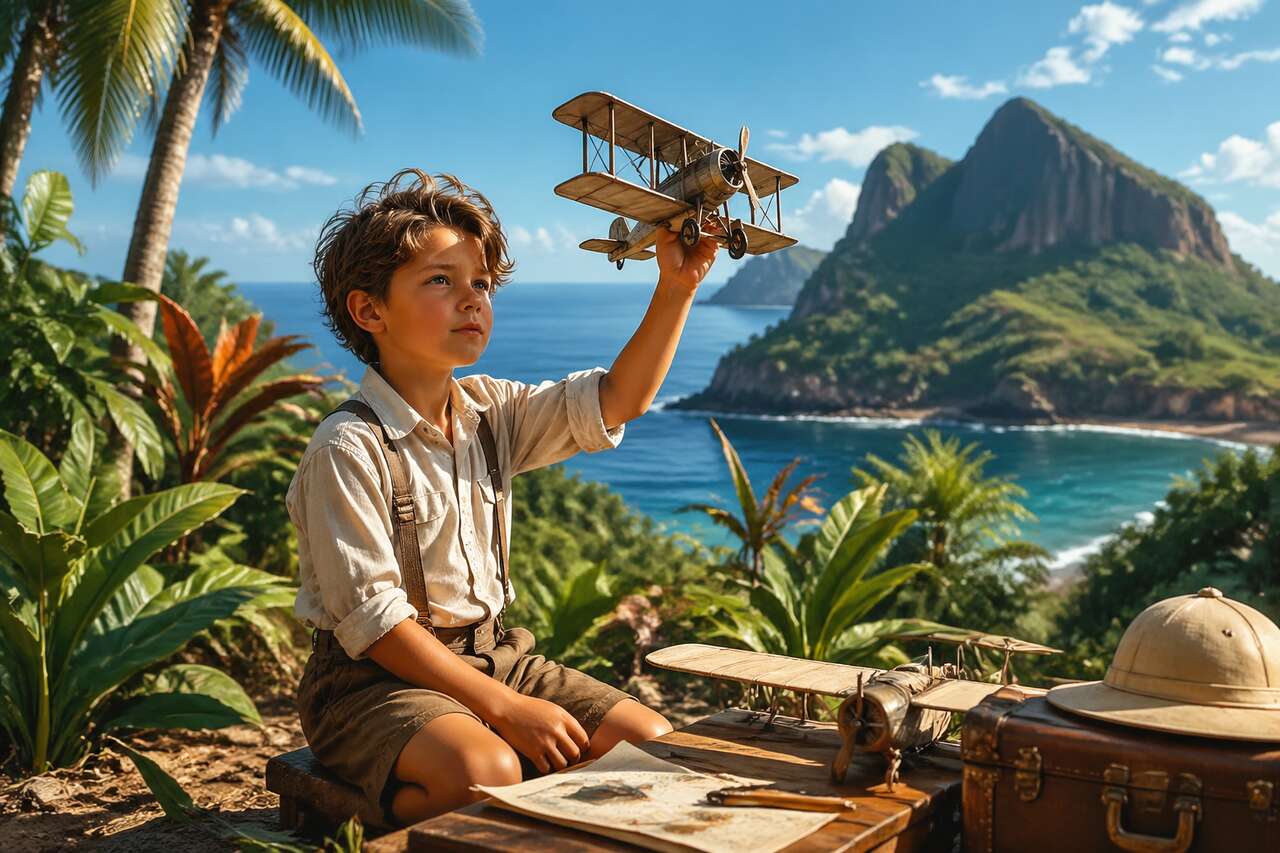 L'enfance de roland garros hors m&eacute;tropole