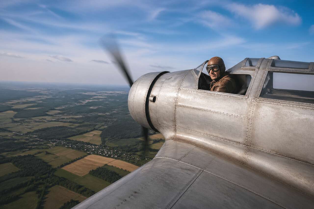 Les premiers exploits a&eacute;riens de jean mermoz