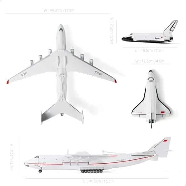 Découvrez notre test complet de la maquette Antonov AN-225 Mriya à l'échelle 1 : 200 : qualité, assemblage et recommandations pour les passionnés d'aviation.