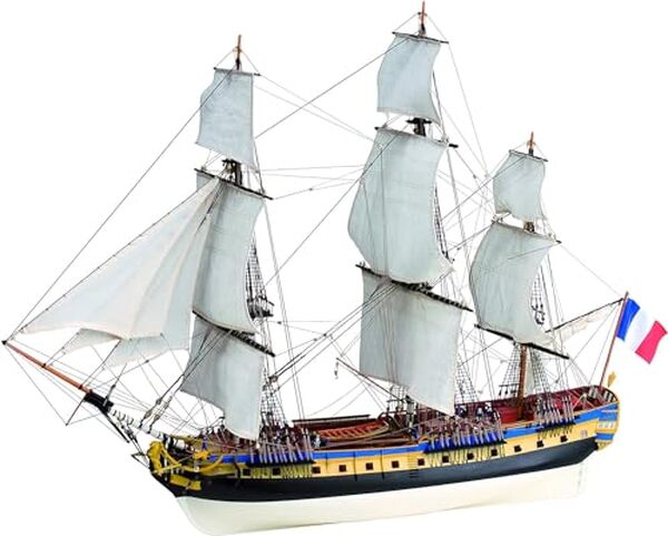 Découvrez notre test détaillé de la maquette Artesanía Latina Hermione La Fayette à l'échelle 1 : 89. Qualité, assemblage et rendu final analysés.