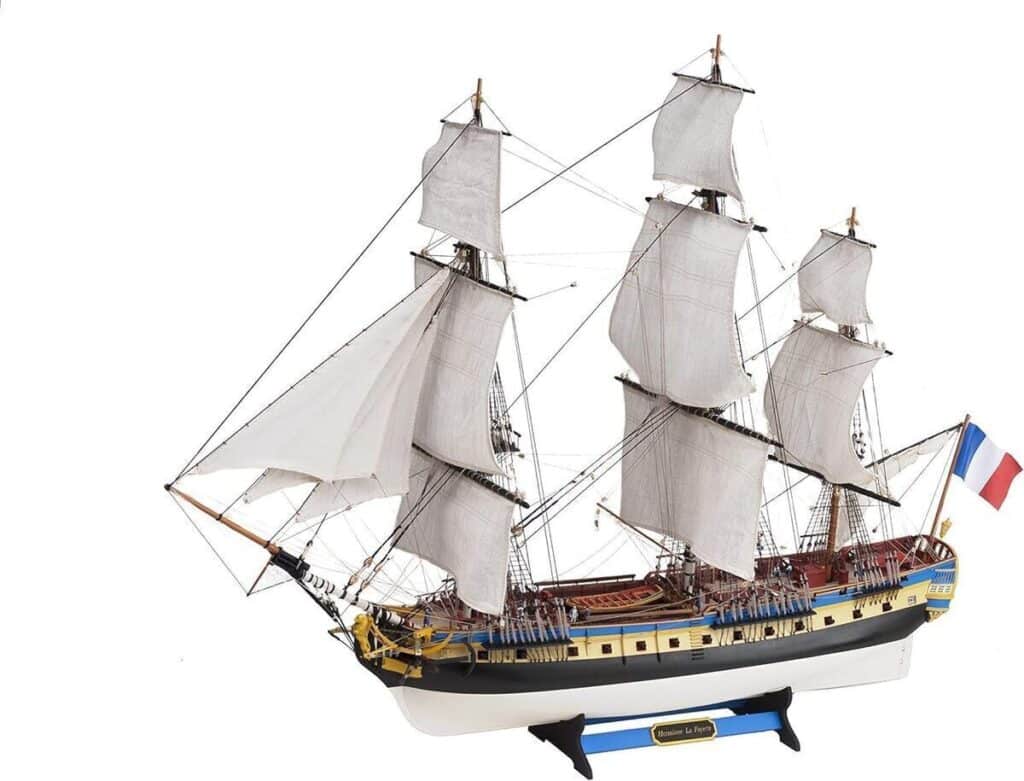Test de la maquette Artesanía Latina Hermione La Fayette 1 : 89