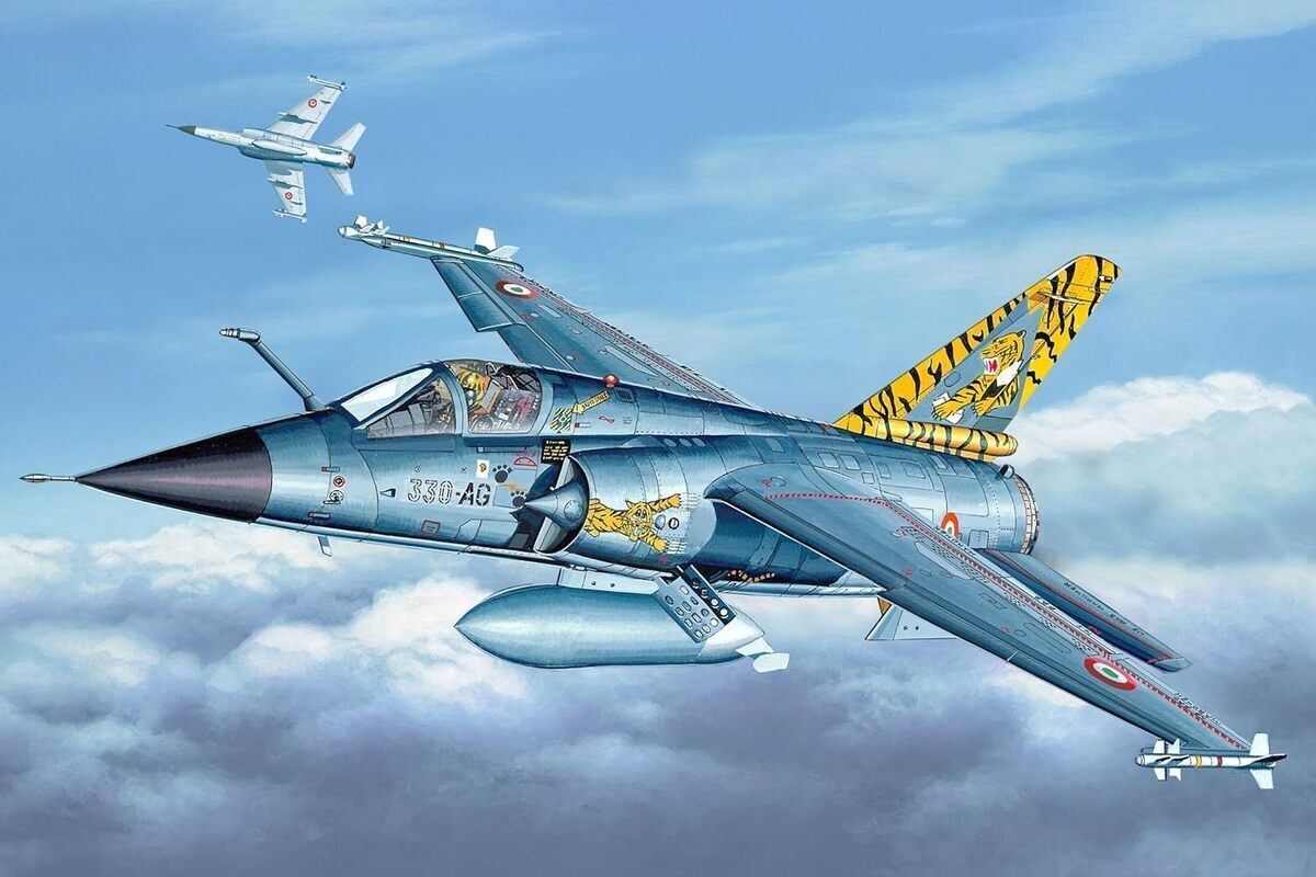 Test de la maquette Mirage F.1C Revell 4353