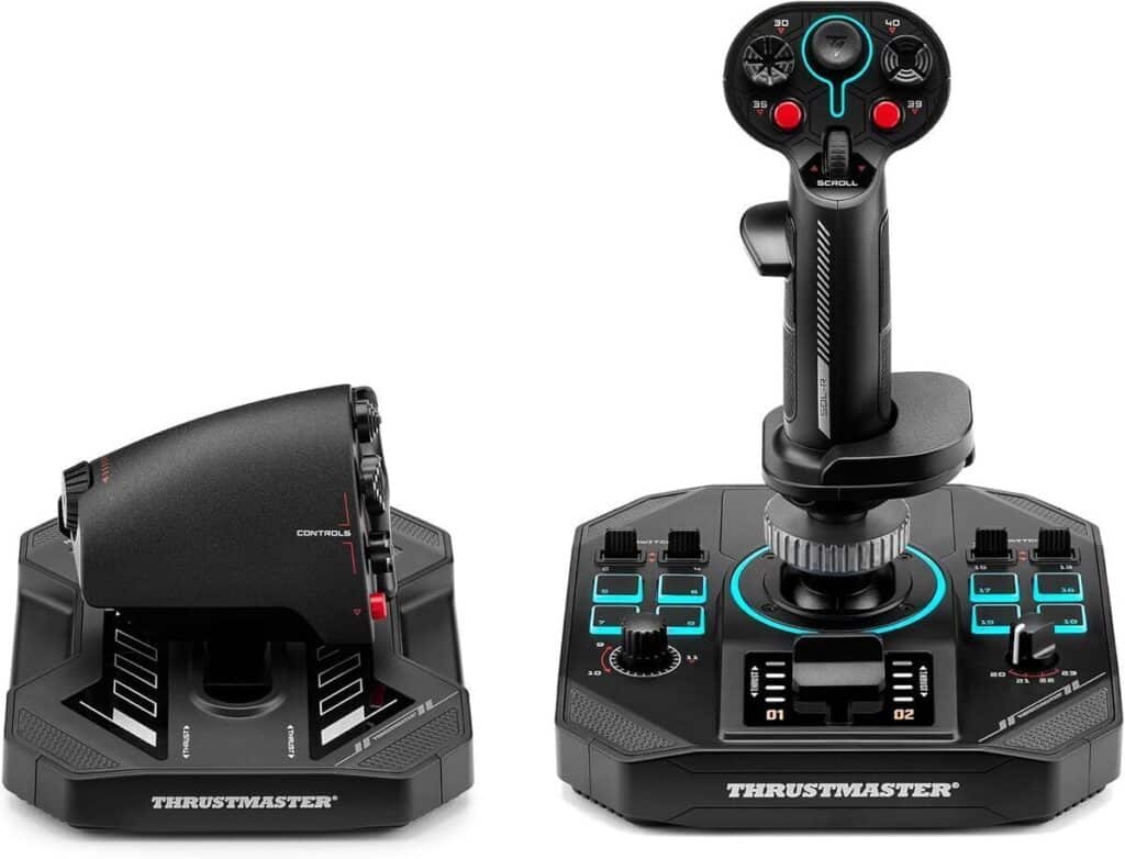 Test du Thrustmaster Sol-R 4 HOTAS : système de vol complet