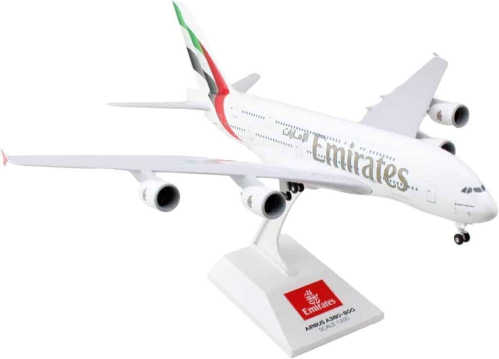 Test : maquette Daron Skymarks Emirates A380-800 1/200 avec engrenage