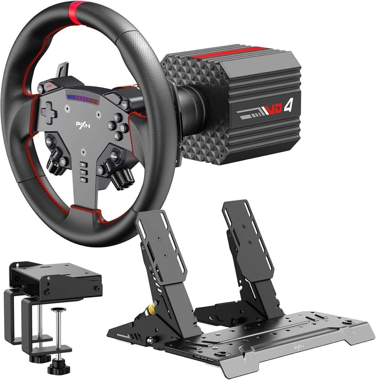 Test PXN VD4 : volant de course puissant et polyvalent pour PC