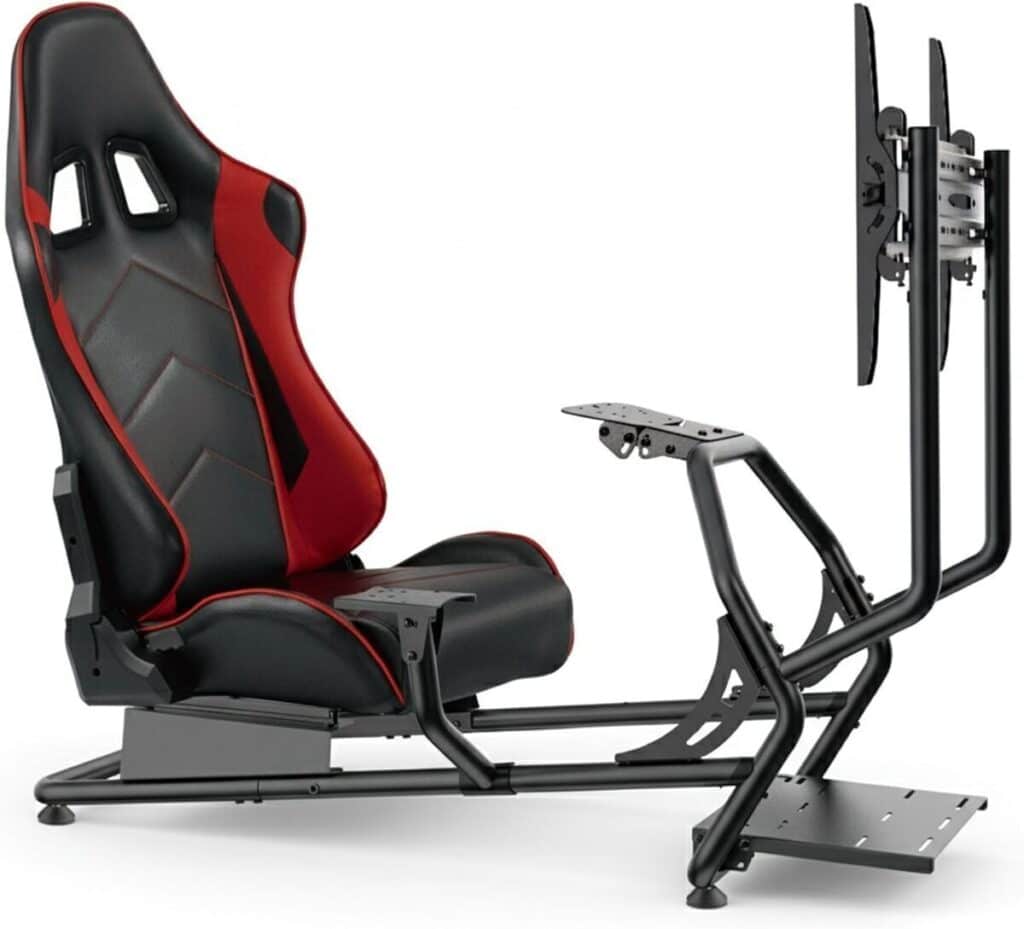 Test : simulateur de cockpit VDD avec siège réglable et support d'écran