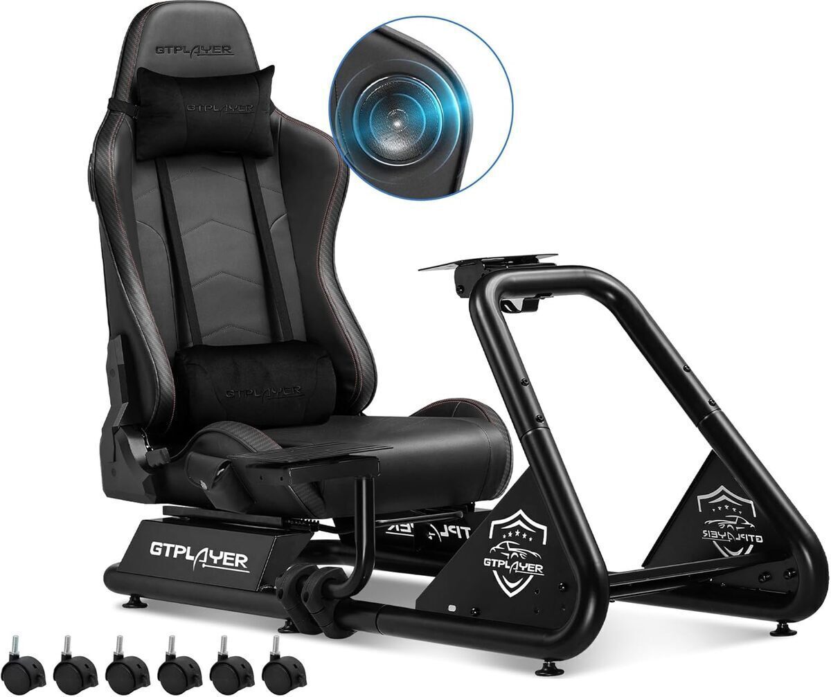 Test : simulateur de conduite GTPLAYER avec support pour volant et pédalier