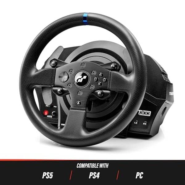 Découvrez notre avis détaillé sur le Thrustmaster T300 RS GT : performances, caractéristiques et verdict du volant de course haute performance pour simulateur de conduite.