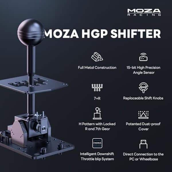 Découvrez notre test complet du simulateur de vitesses MOZA HGP Racing 7+R : performances exceptionnelles, facilité de montage et caractéristiques techniques détaillées pour les passionnés de simulation automobile.
