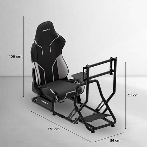 Découvrez notre test complet du huzaro Speed 6.0 cockpit, le siège gaming ultime pour vos sessions de simracing avec immersion maximale et confort professionnel.