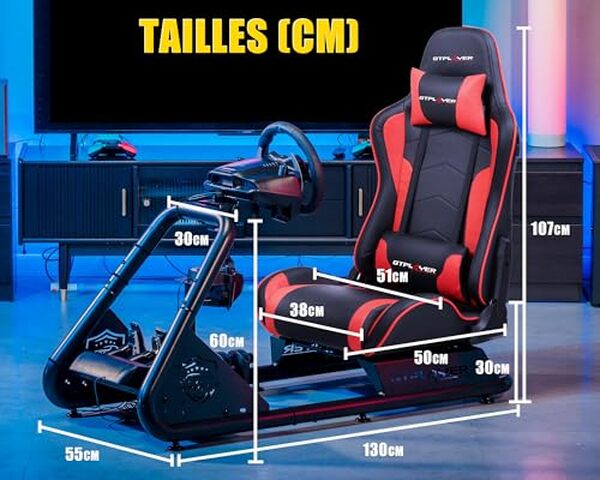 Découvrez notre test détaillé du simulateur GTPLAYER avec siège équipé pour une immersion totale en simulation de conduite automobile.