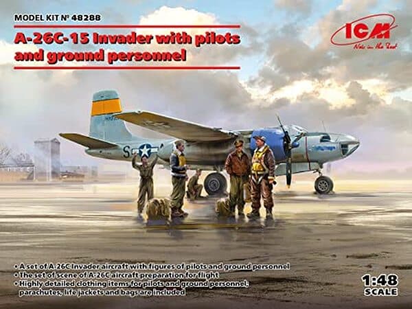 Découvrez notre test détaillé du maquette ICM A-26C-15 envahisseur à l'échelle 1/48 : qualité, pièces et assemblage d'un avion militaire historique.