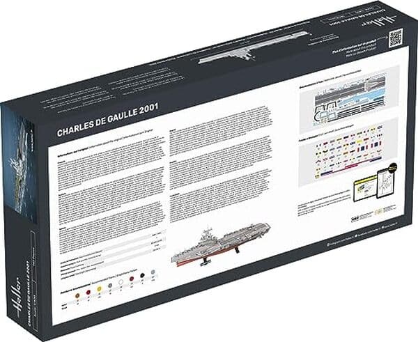 Découvrez notre test complet du porte-avions Charles de Gaulle par Heller Joustra : un starter kit maquette bateau idéal pour débuter la modélisation navale avec qualité et détails réalistes. 