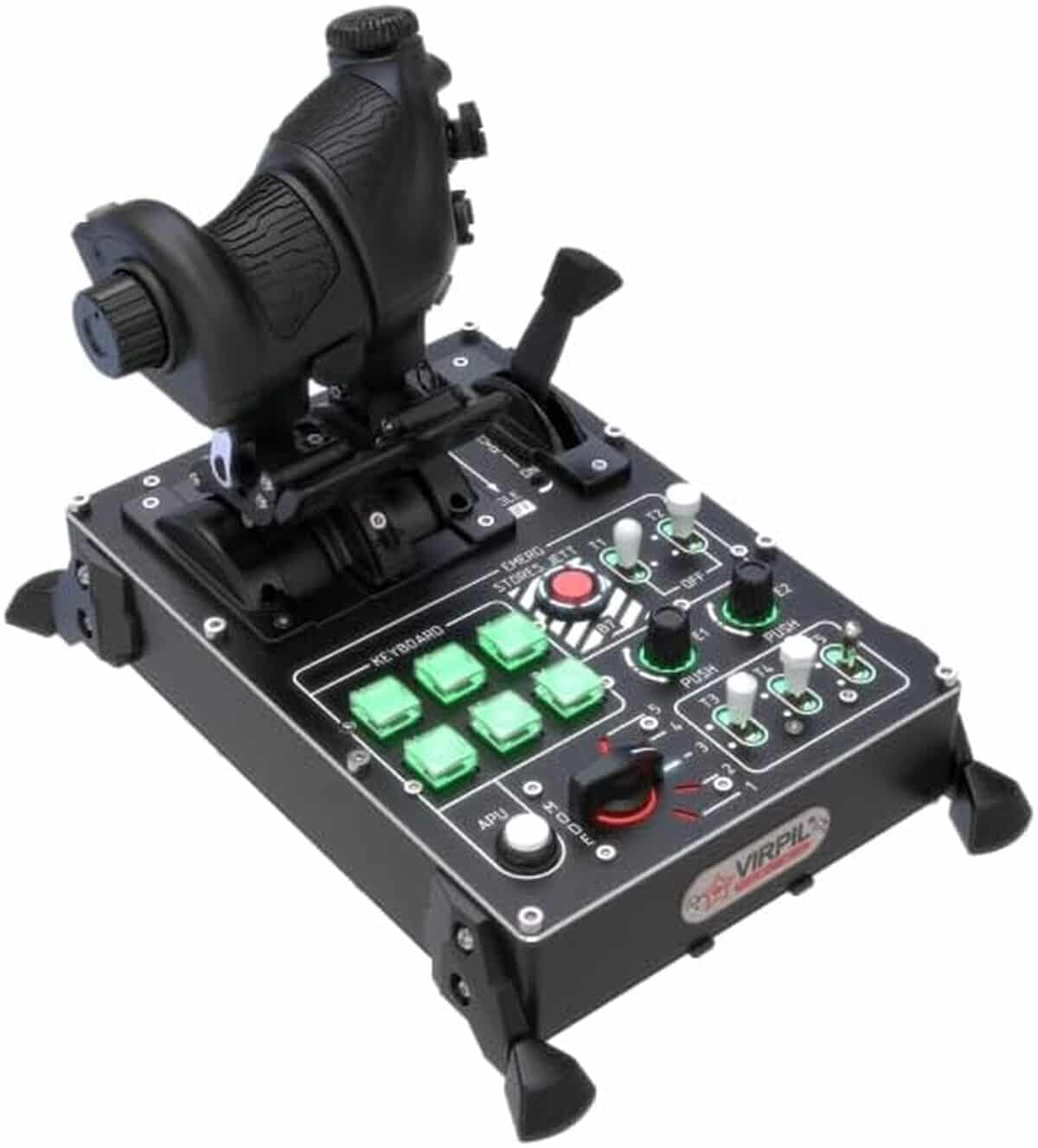 Test de la manette Virpil VMAX Prime : contrôle ultime pour simulateur de vol