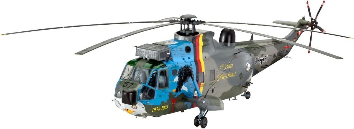 Test de la maquette Revell Sea King MK 41 anniversary