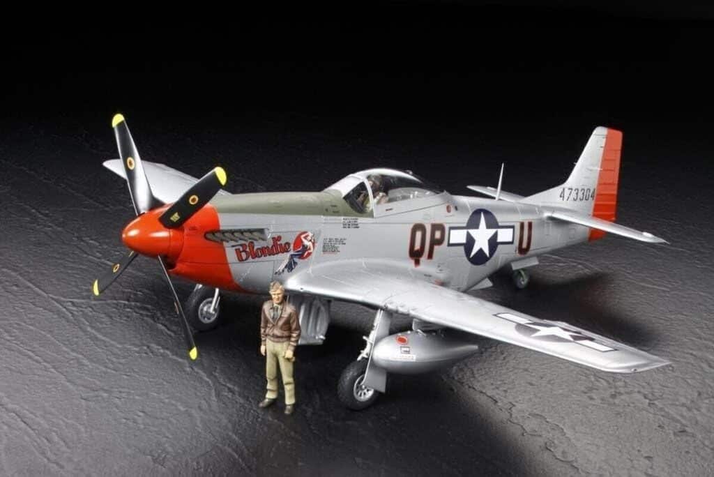 Test de la maquette Tamiya P-51D Mustang