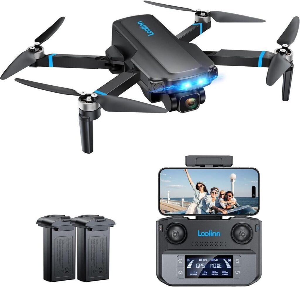 Test du drone Loolinn : caméra 4K ultra-légère et batteries longue durée