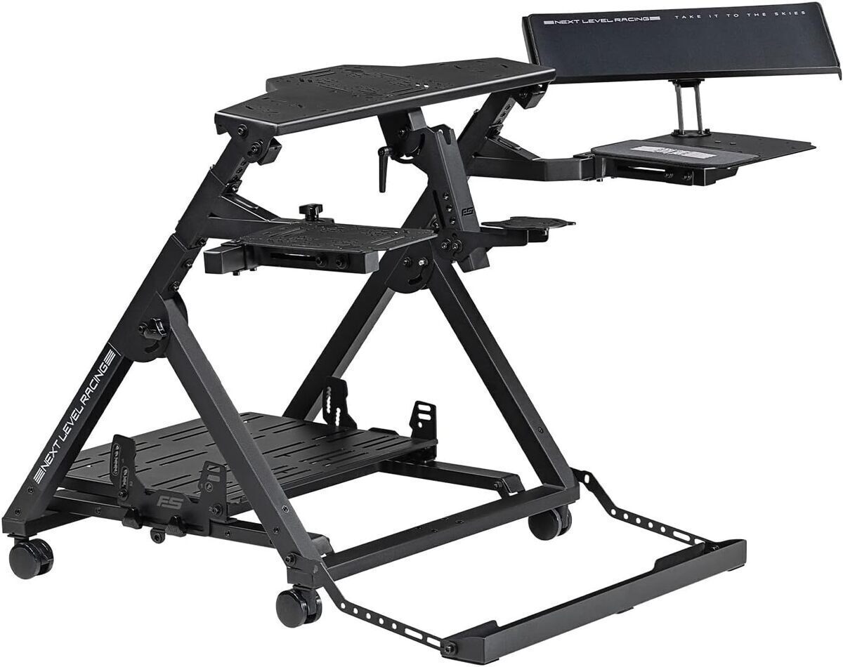 Test du Next Level Racing Flight Stand Pro : l'accessoire ultime pour simulateur de vol