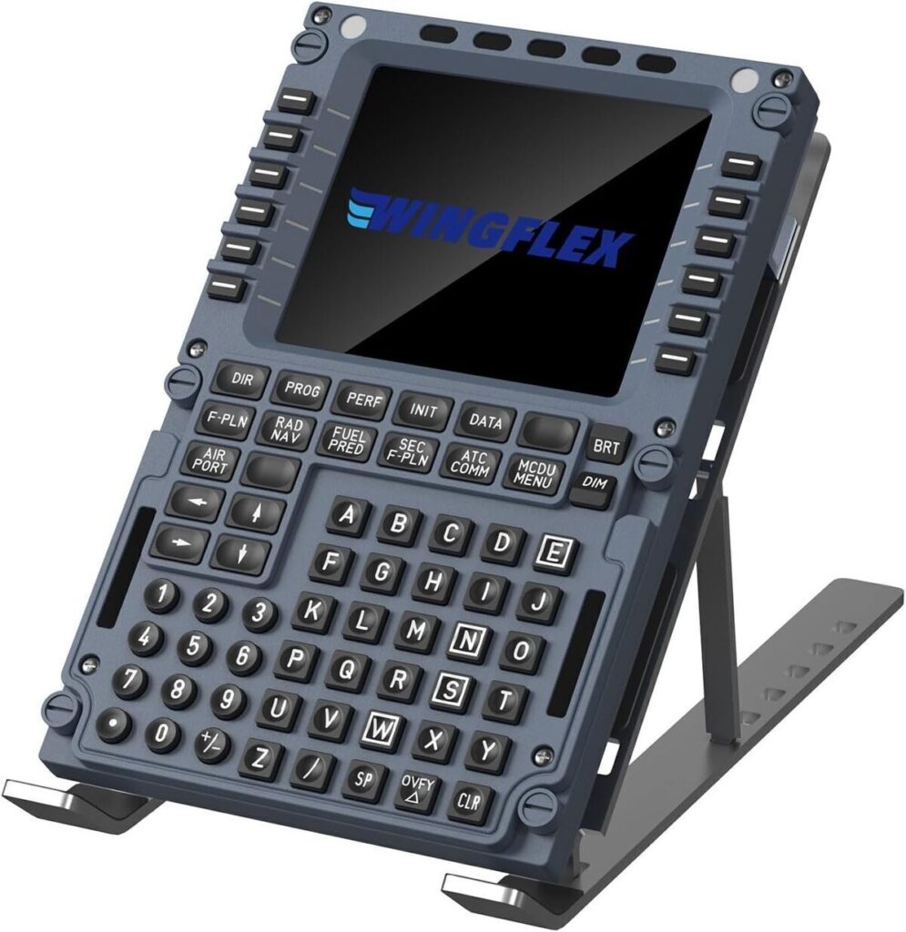 Test du panneau de contrôle MiYee WINGFLEX A320MCDU pour simulateur de vol