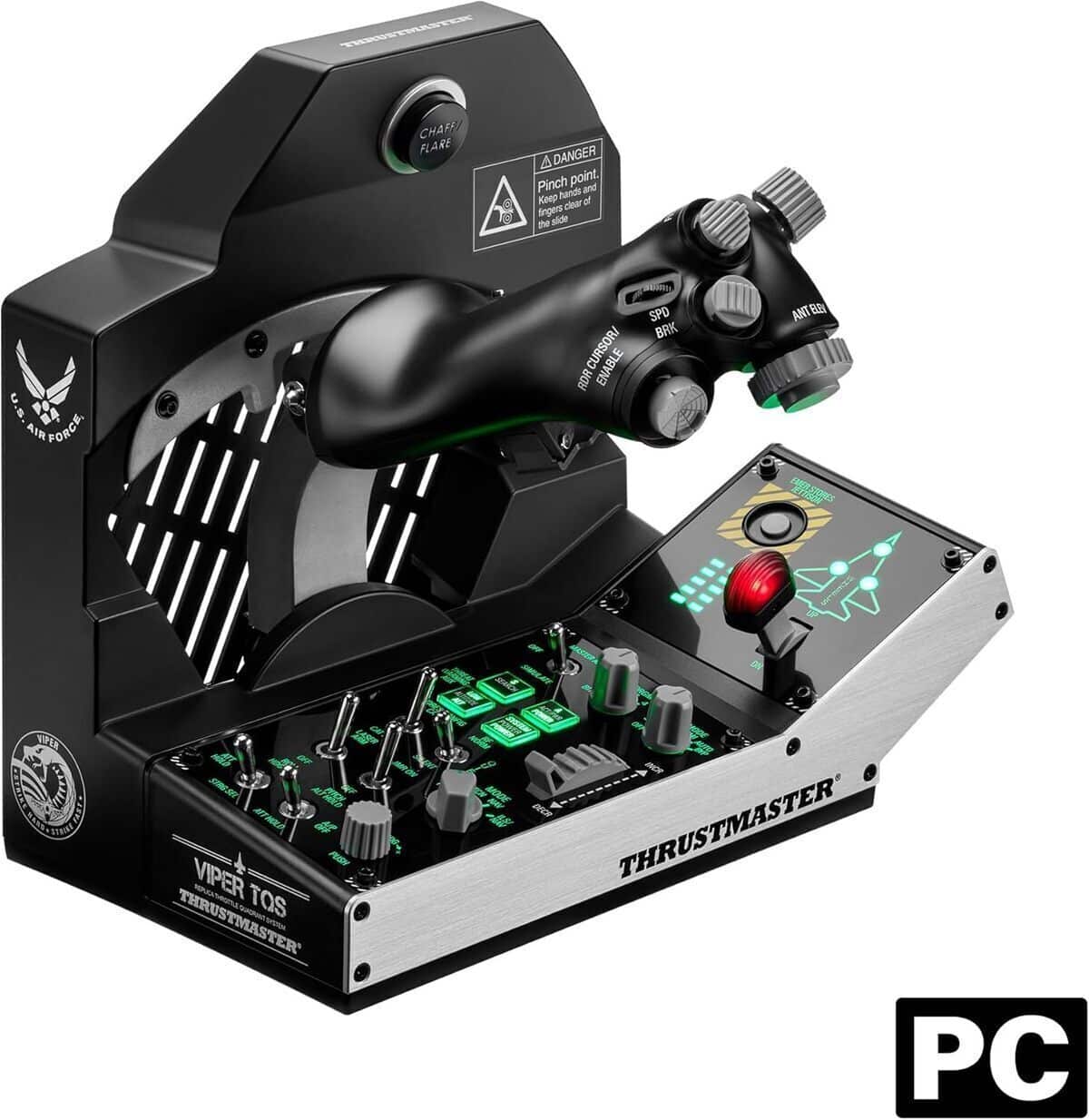 Test du Thrustmaster Viper TQS : simulation de vol ultime