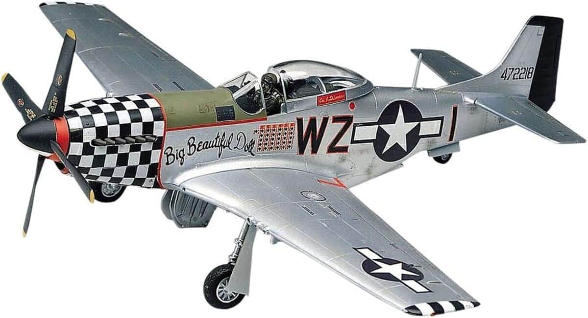 Test : revell P-51D Mustang 7021, maquette avion 1 : 48