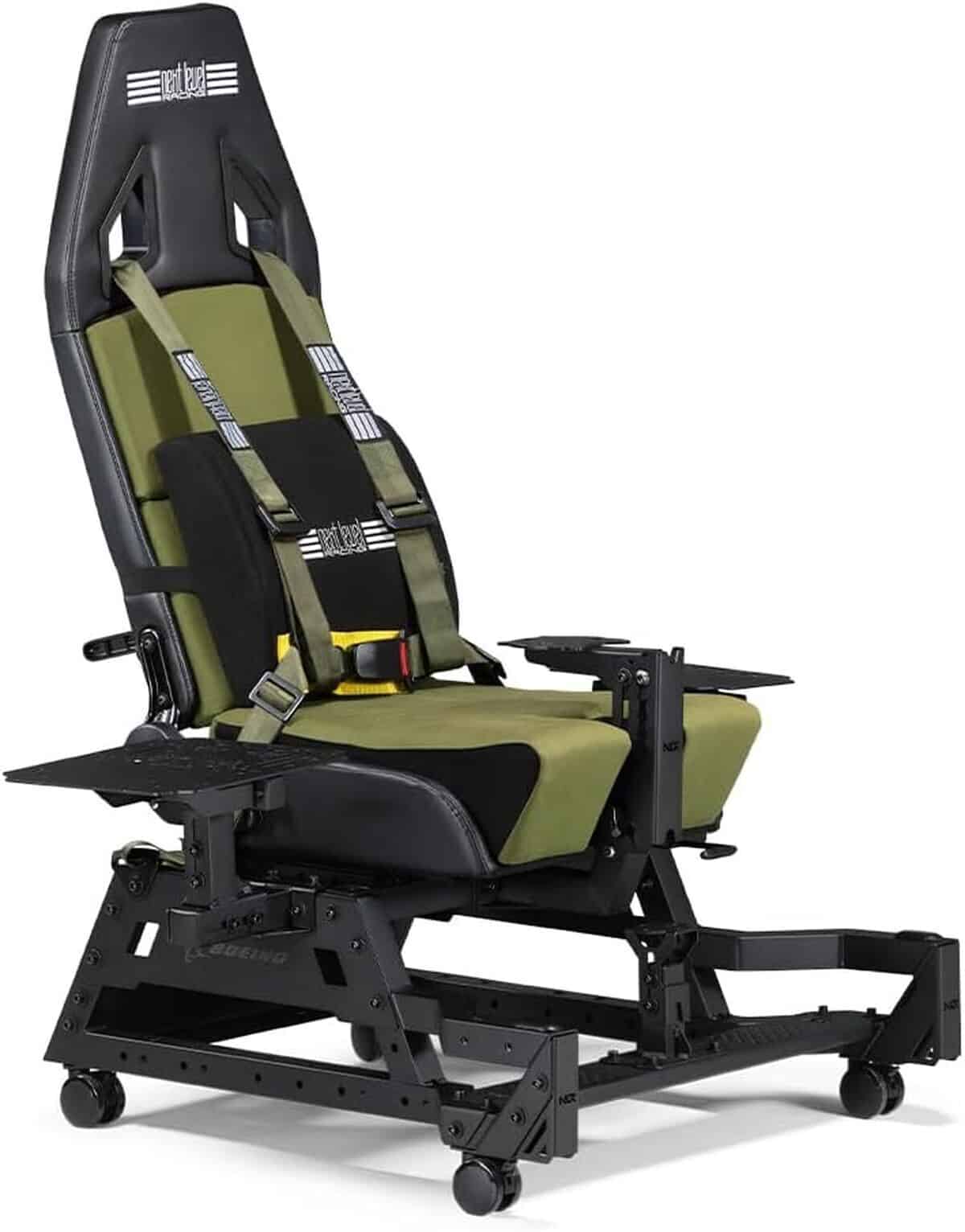 Test : siège de simulation de vol Next Level Racing Flight Seat Pro édition militaire Boeing