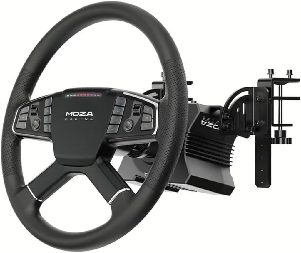 Test : simulateur de conduite MOZA Truck noir