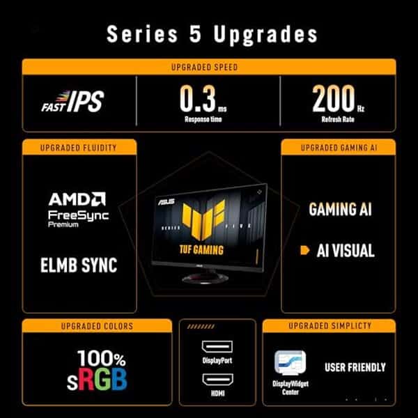 Découvrez notre test complet de l'écran gaming ASUS TUF VG249Q5R avec sa fréquence 240 Hz ultra-rapide. Performances, qualité d'image et avis détaillé.