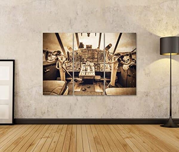 Découvrez notre avis complet sur le tableau islandburner style vintage cockpit avion : design rétro, qualité et ambiance aviation pour votre intérieur.