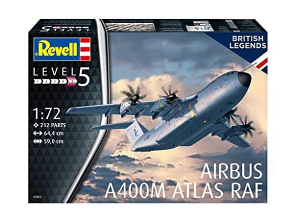 Découvrez notre test complet de la maquette Revell Airbus A400M Atlas RAF : montage, finitions et avis sur cette belle reproduction de l'avion militaire britannique.