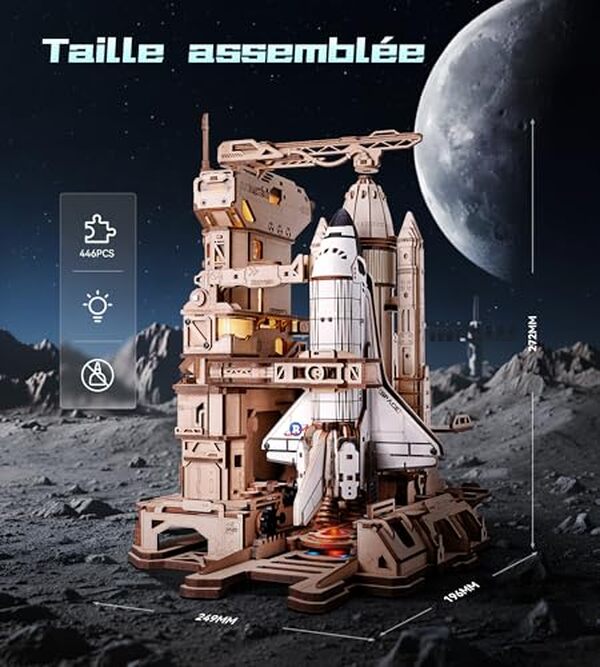 Découvrez notre avis détaillé sur la maquette navette spatiale ROKR LKA02 : qualité, montage, design et performance de cette maquette de luxe. 
