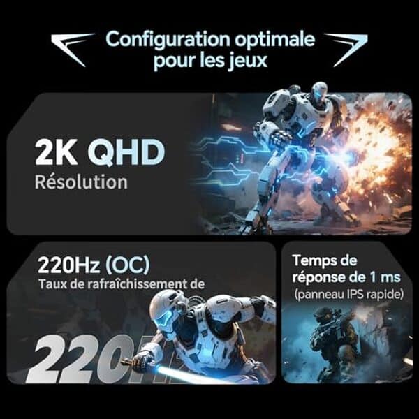 Découvrez notre test détaillé de l'écran gaming KTC 27 pouces, un moniteur rapide et immersif idéal pour les gamers exigeants en quête de performance.