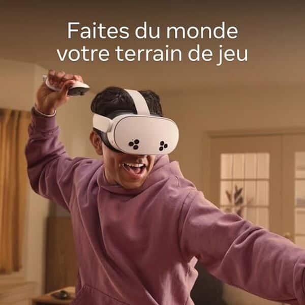 Découvrez notre test complet du casque Meta Quest 3S 128 Go reconditionné : performances, qualité d'immersion et prix avantageux pour la réalité mixte.