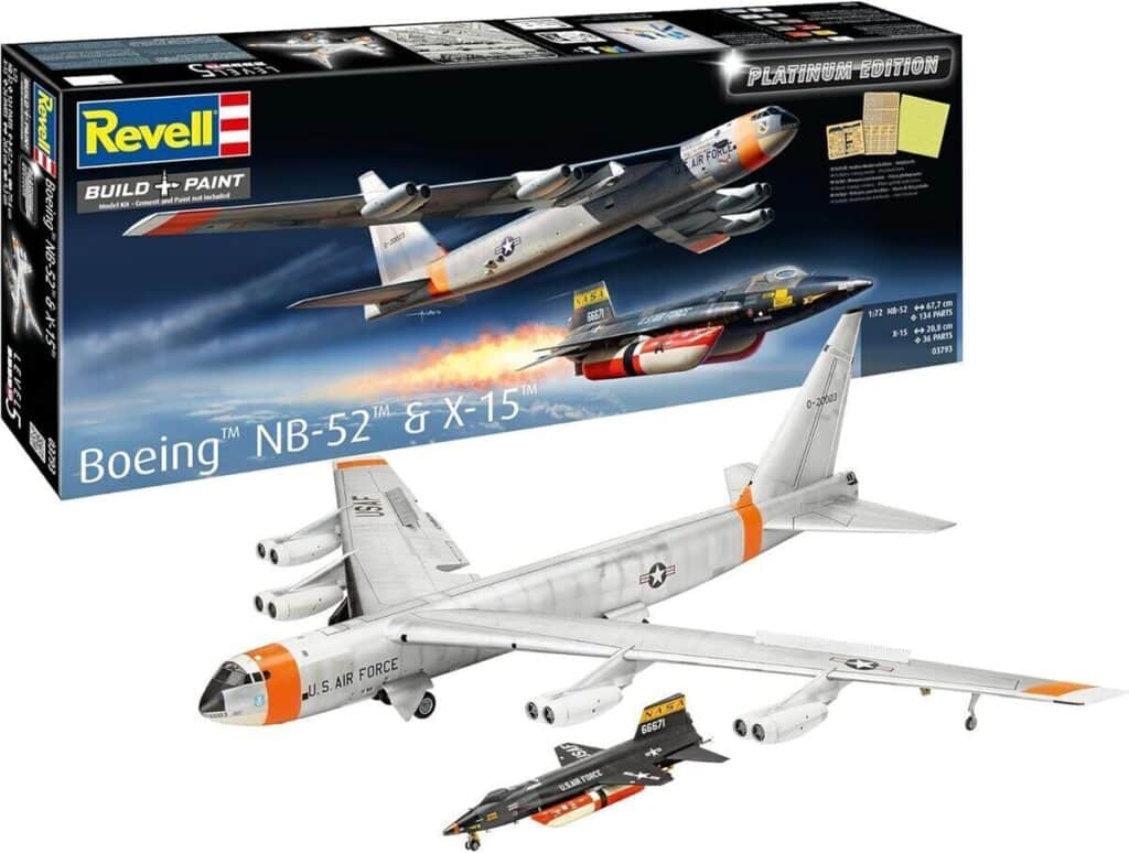 Test de la maquette Revell B-52D Stratofortress 1 : 72