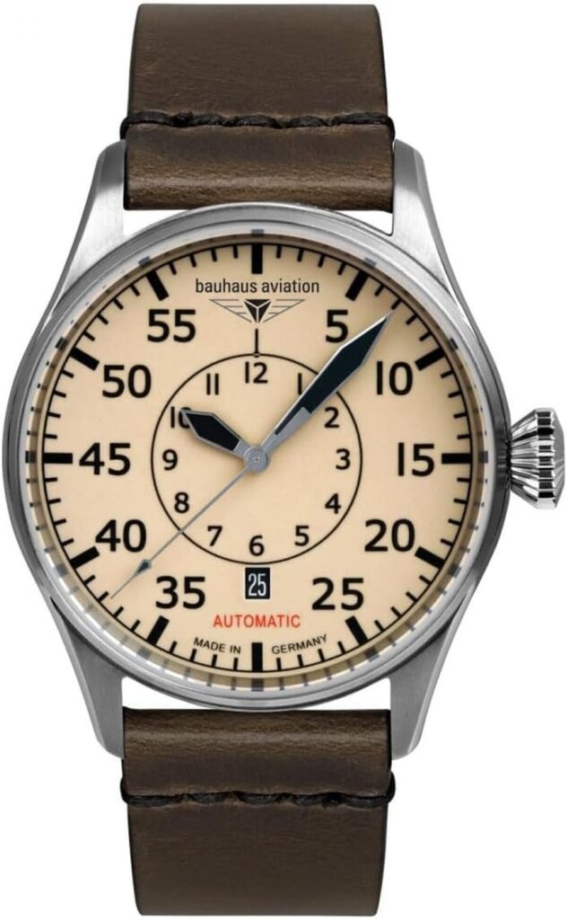 Test de la montre automatique Bauhaus Aviation Flight Control 27565 pour hommes