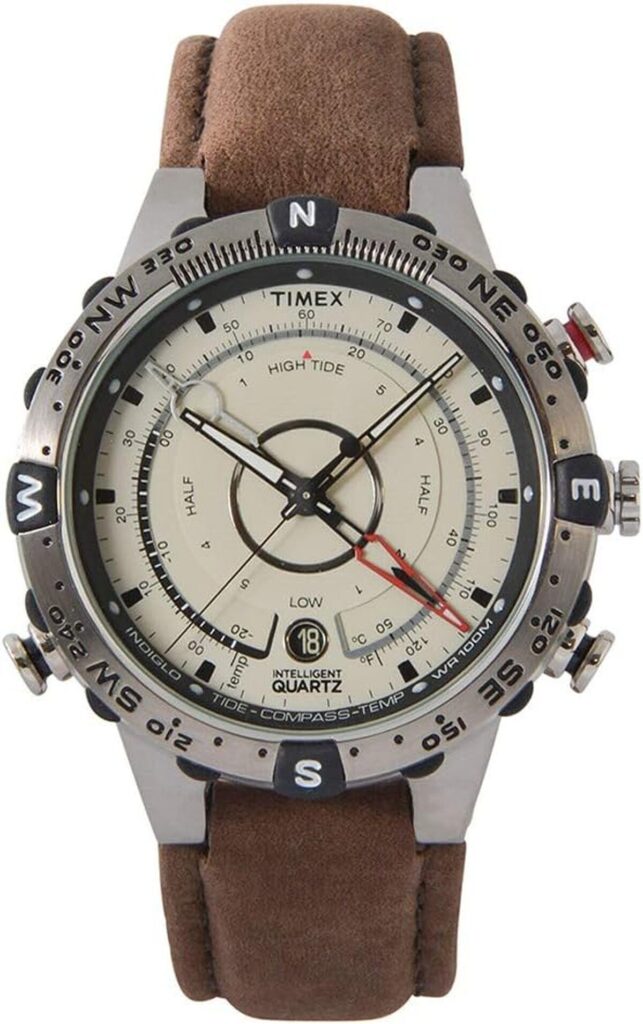 Test de la montre Timex T2N721 avec bracelet en cuir