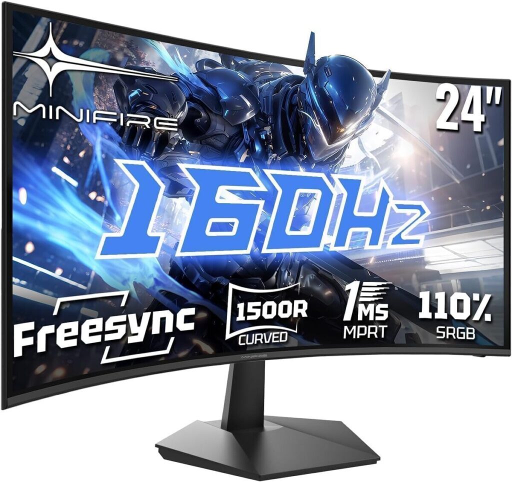 Test de l'écran gamer Minifire MFG24C1L : immersion et performance