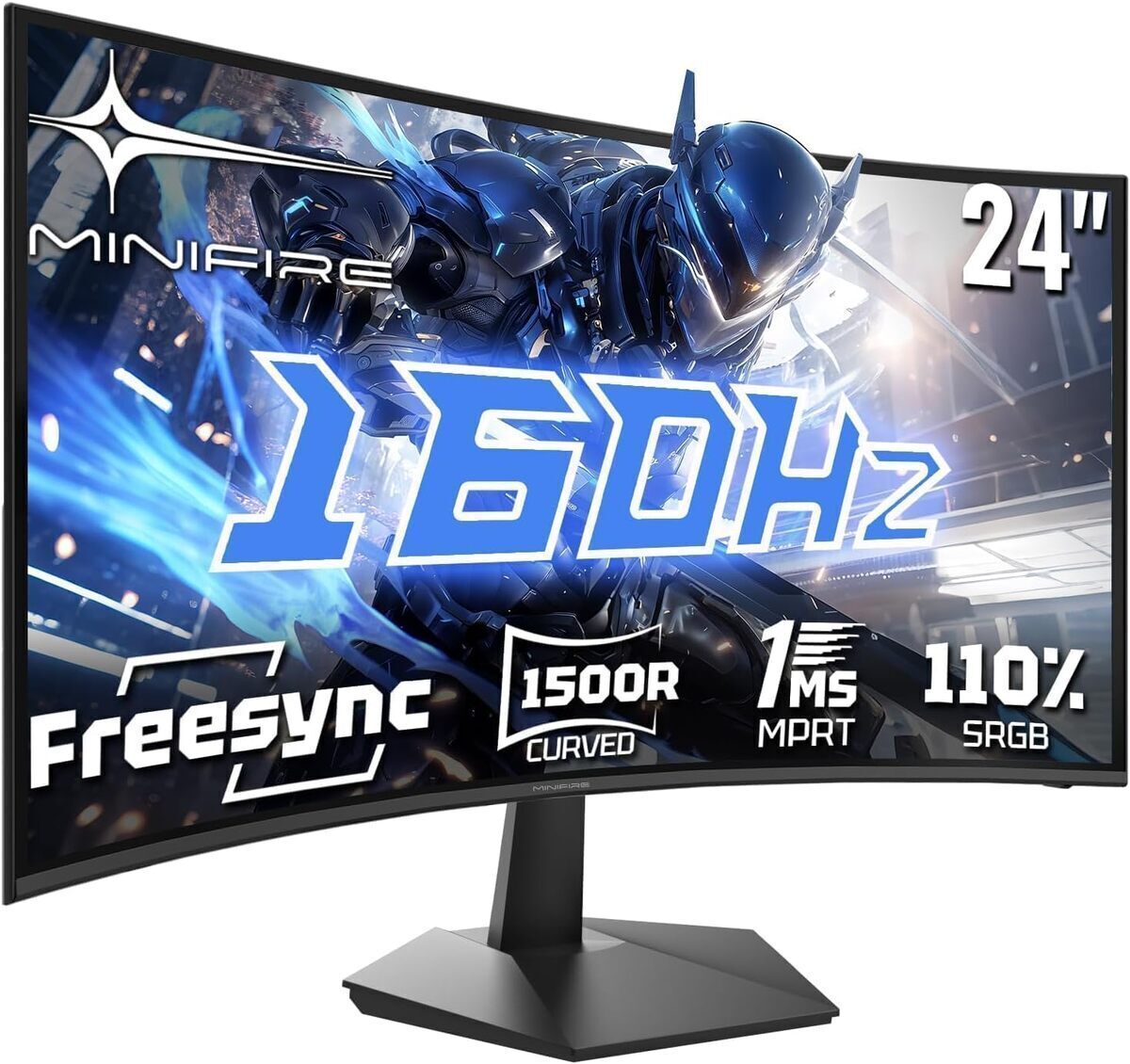 Test de l'écran gamer Minifire MFG24C1L : immersion et performance