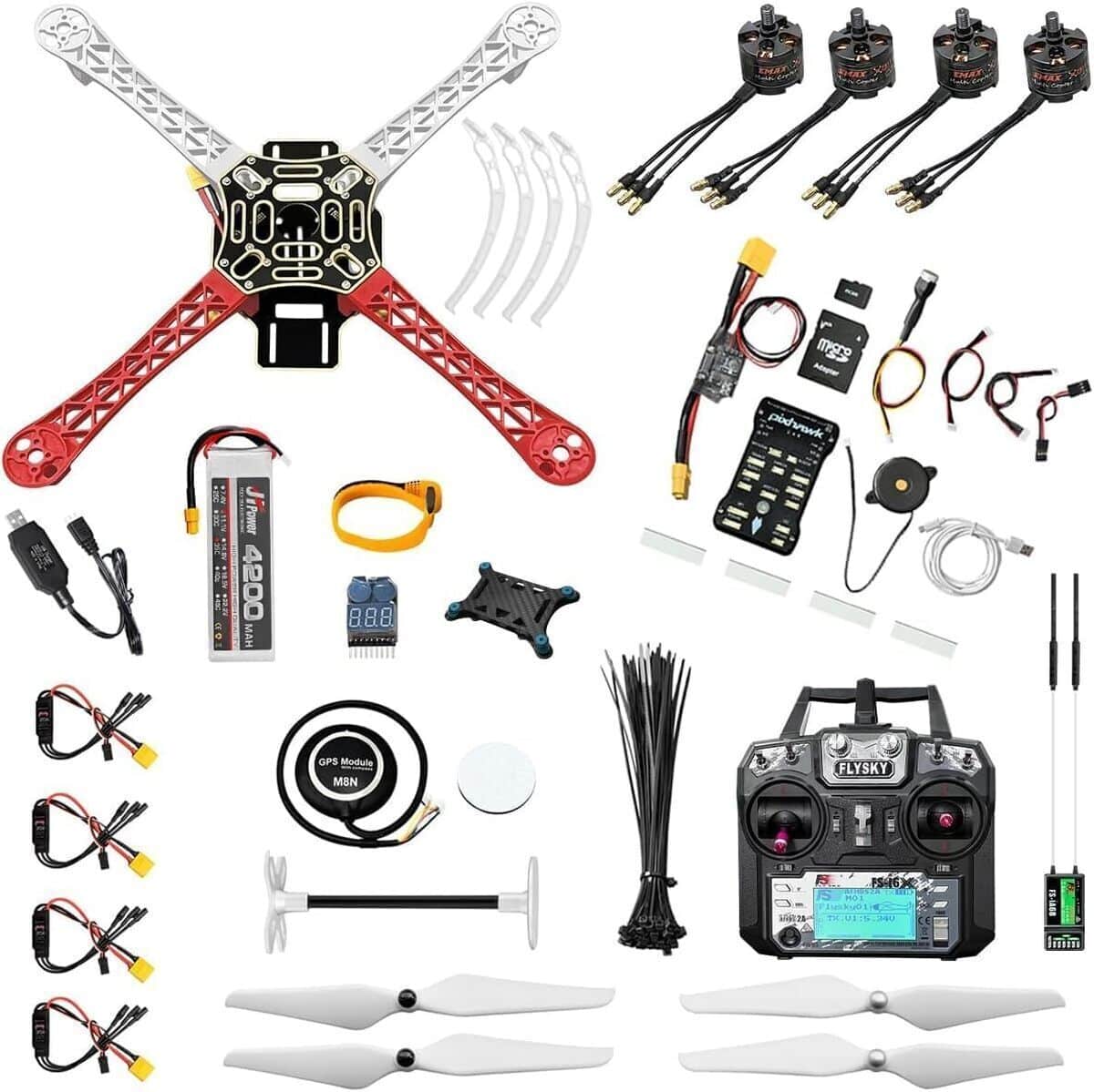 Test du kit de drone F450 Hawk's Work : ensemble complet DIY avec Pixhawk & GPS